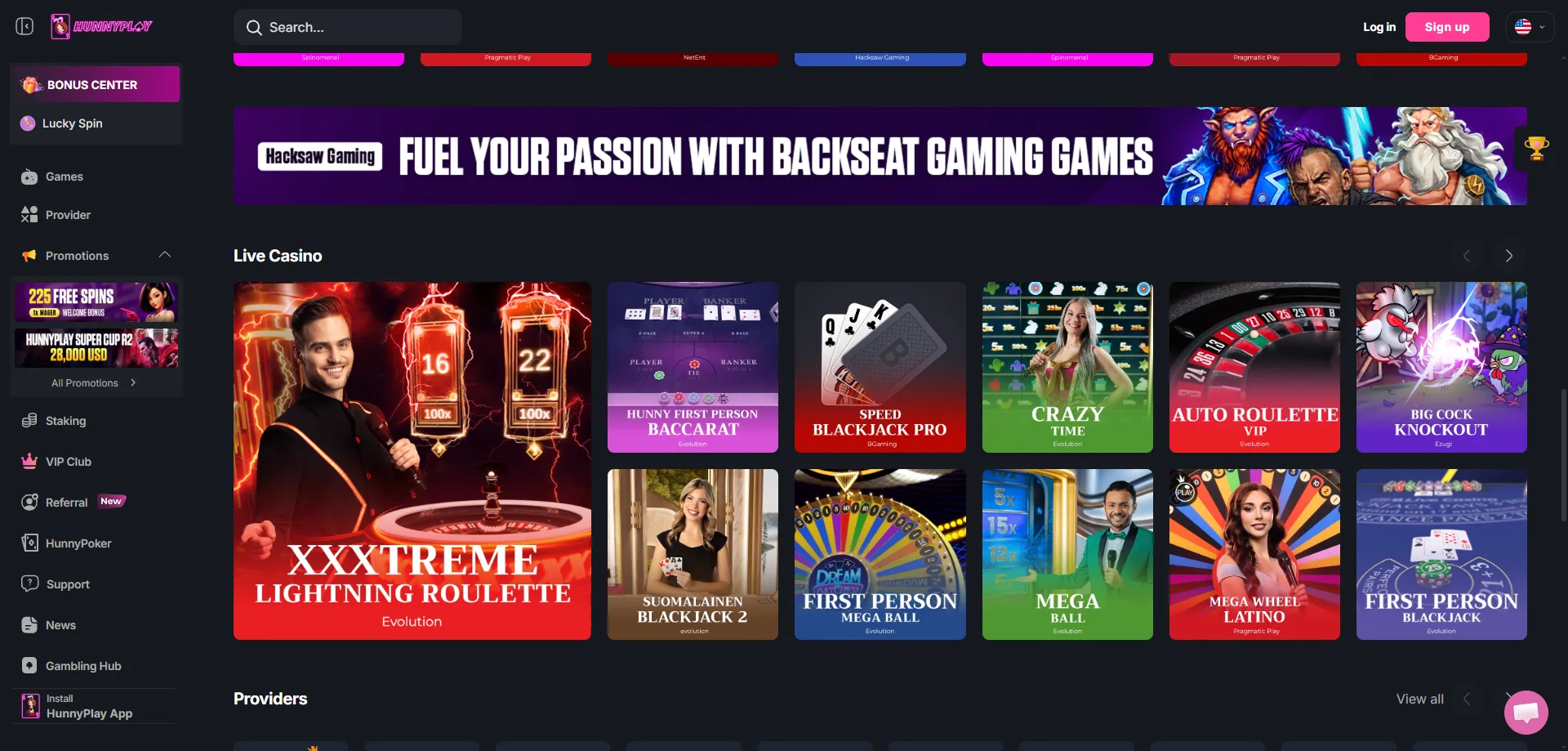 HunnyPlay Casino fast crypto withdrawals — real-time processing overview